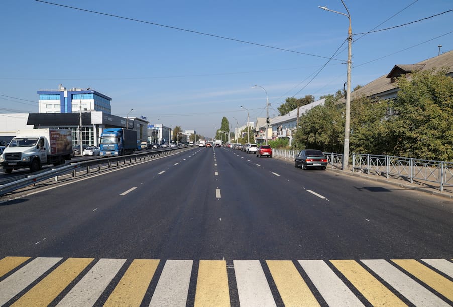 В Нижнем Новгороде отремонтирован участок улицы Новикова-Прибоя